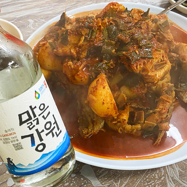 월성식당의 장치찜은 술안주로도 제격이다.