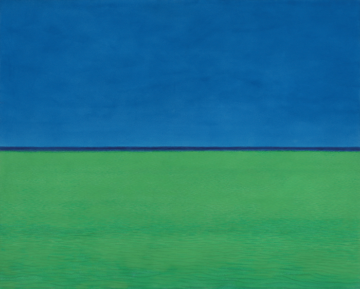 <Towards>, 2023, Color on canvas, 130x162cm.