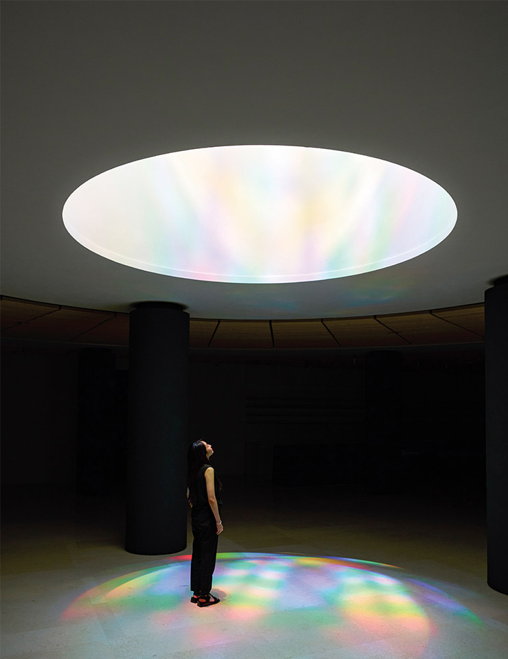 김수자, <호흡>, 2021, 혼합매체, 가변크기. 리움미술관, 김수자스튜디오 제공(사진: 허승범)